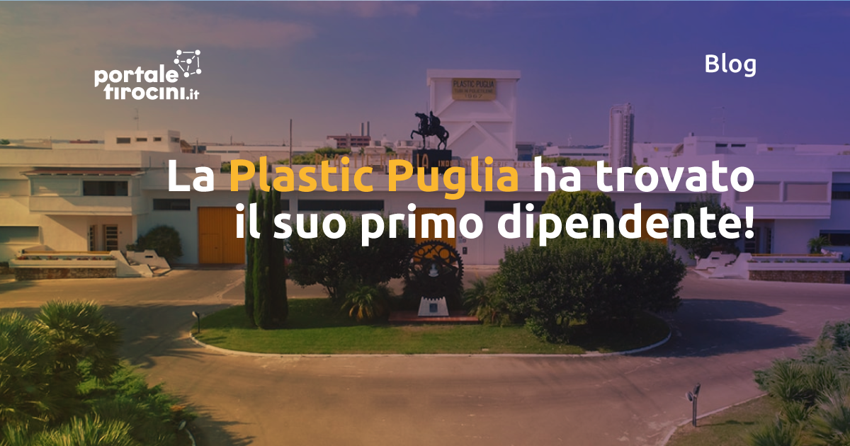 La Plastic Puglia ha trovato il suo primo dipendente